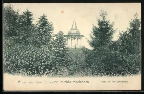 AK Kirchheimbolanden, Partie auf dem Schillerhain
