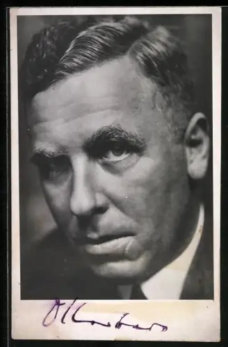 AK Erwin Kerber, Direktor der Salzburger Festspiele, Autograph