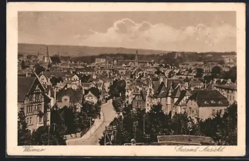 AK Weimar / Thüringen, Gesamtansicht