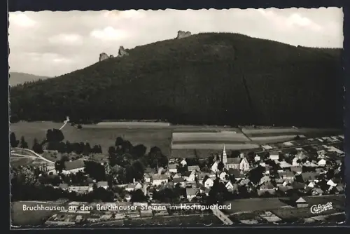 AK Bruchhausen / Sauerland, Bruchhauser Steine, Ortsansicht
