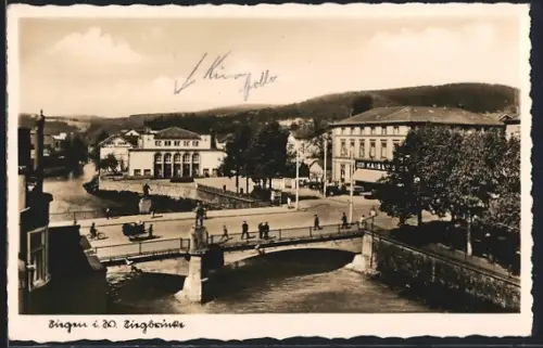 AK Siegen i. W., Siegbrücke