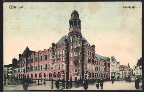 AK Essen /Ruhr, Hauptpost