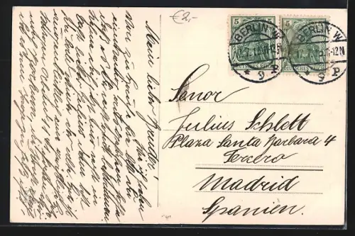 AK Berlin, Schlossbrücke, Dom