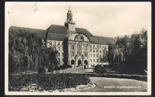 AK Essen / Ruhr, Justizgebäude