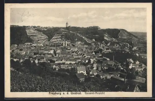 AK Freyburg a. d. Unstrut, Gesamt-Ansicht