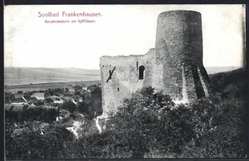 AK Frankenhausen / Thür., Hausmannsturm am Kyffhäuser