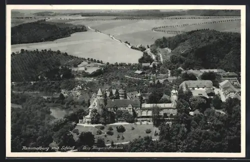AK Rammelburg /Süd-Harz, Schloss, Burgschänke, Inh. Friedr. Schulze