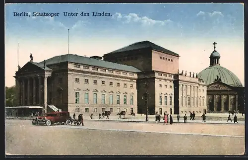 AK Berlin, Staatsoper Unter den Linden