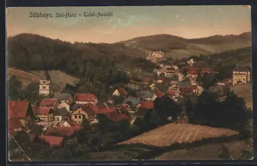 AK Sülzhayn, Süd-Harz, Total-Ansicht