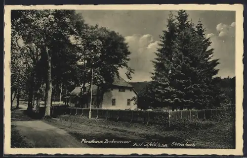 AK Ilfeld /Südharz, Forsthaus Birkenmoor
