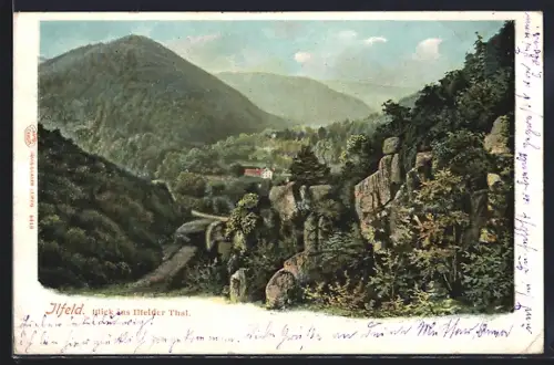 AK Ilfeld, Blick ins Ilfelder Thal