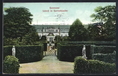 AK Hannover, Schloss in Herrenhausen