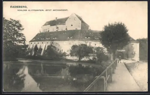 AK Radeberg, Schloss Klippenstein, jetzt Amtsgericht