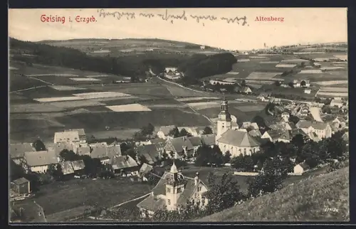 AK Geising, Totalansicht, Altenberg