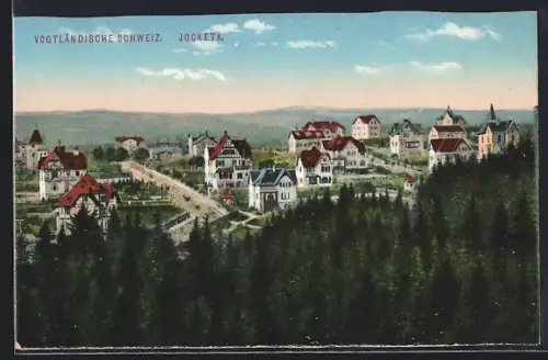 AK Jocketa, Vogtl. Schweiz, Teilansicht