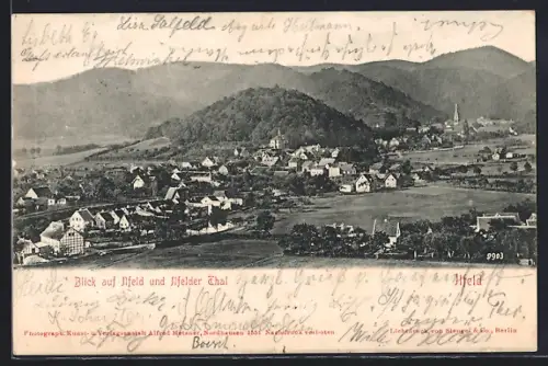 AK Ilfeld, Panorama aus der Vogelschau