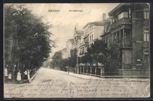 AK Giessen, Strasse Nordanlage