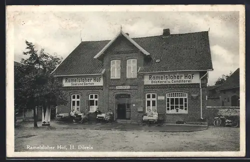AK Ramelsloh, Bäckerei Ramelsloher Hof, Bes. H. Dörels