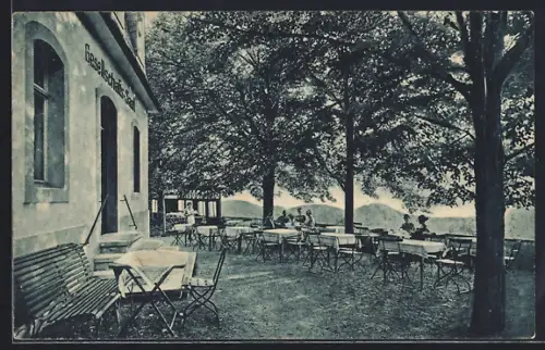 AK Glashütte / Sachs., Gasthof Rückenhainer Höhe, Inh. Franz Pargner