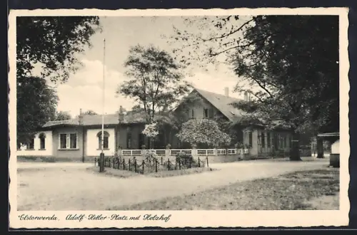 AK Elsterwerda, Platz und Holzhof