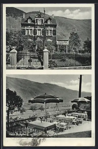 AK Erden-Mosel, Pension Haus Burgberg, Bes. Joh. Coen