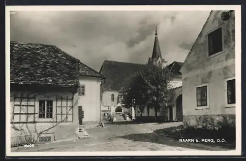 AK Naarn, Blick zur Kirche