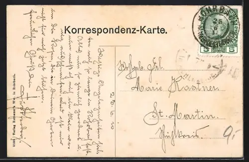 AK Rohrbach /Oberöst., Marktplatz mit Geschäften