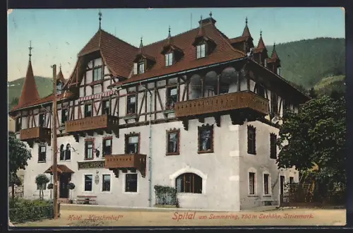 AK Spital am Semmering, Hotel Hirschenhof
