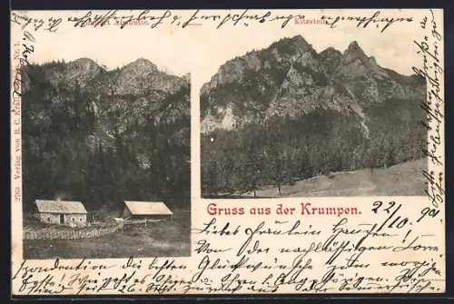 AK Krumpen, Thunhart-Almhütte, Kitzstein