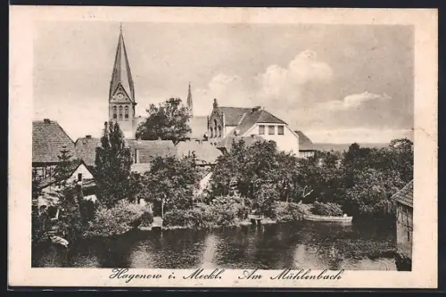 AK Hagenow i. Meckl., Am Mühlenbach