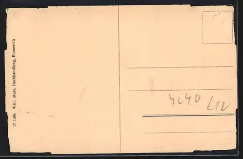 AK Emmerich, Partie am Löwenbrunnen