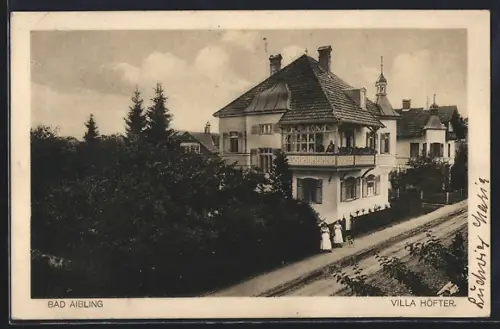 AK Bad Aibling, Gasthaus Villa Höfter