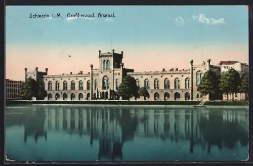 AK Schwerin i. M., Grossherzogl. Arsenal