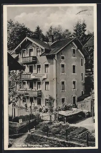 AK Ruhpolding /Obb., Alpen-Pension Daheim, Inh. Rudi Frank
