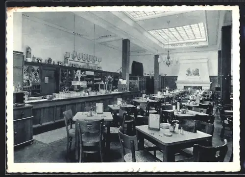 AK Bonn /Rhein, Gasthaus Salvator, Inh. P. W. Höhner, Innenansicht