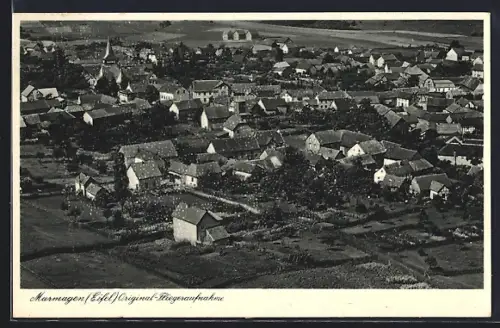 AK Marmagen /Eifel, Ortsansicht vom Flugzeug aus
