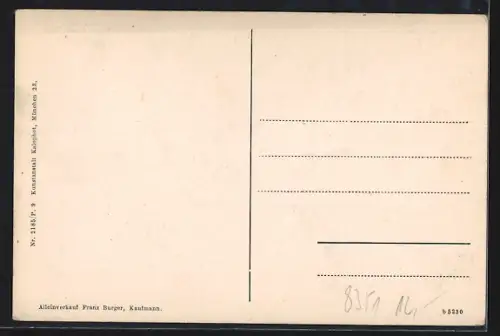 AK Kirchberg am Wechsel, Ortsansicht mit Kirche und umliegenden Bergen