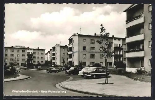 AK Wiesbaden-Bierstadt, Neue Wohnsiedlung
