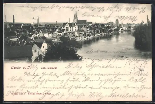 AK Calbe a. S., Totalansicht