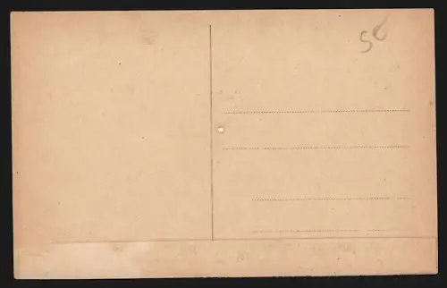 AK Moers, An der Parkwiese, Bootspartie mit Ortspanorama