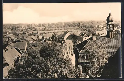 AK Teterow, Blick vom Kirchturm