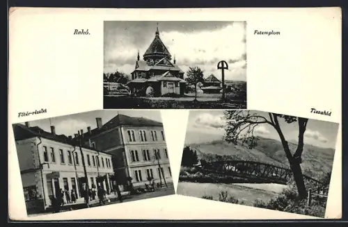 AK Rahó, Fatemplom, Tiszahíd, Fötér-részlet