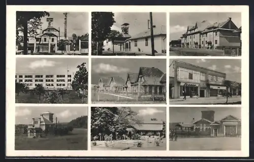 AK Aknaszlatina, Aknaszlatinai látkép