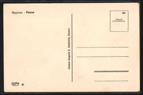 AK Rachov, Templom, Utcarészlet