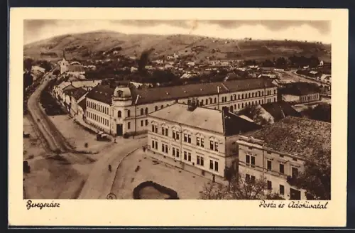 AK Beregszász, Posta és Adóhivatal