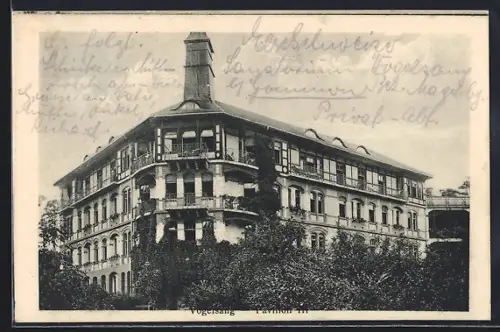 AK Gommern / Anhalt, Heilstätte Vogelsang, Pavillon III
