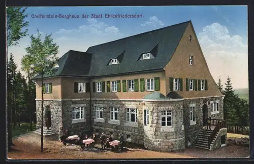 AK Ehrenfriedersdorf, Greifenstein-Berghaus der Stadt Ehrenfriedersdorf