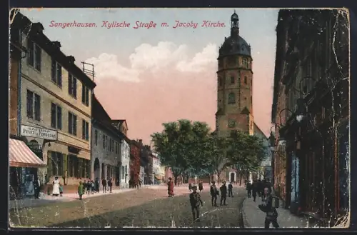 AK Sangerhausen, Kylische Strasse, Jacoby Kirche