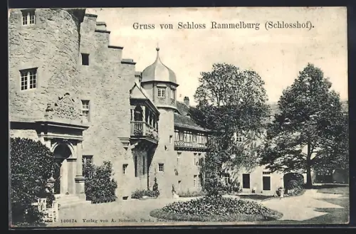 AK Rammelburg, Schloss Rammelburg, Schlosshof