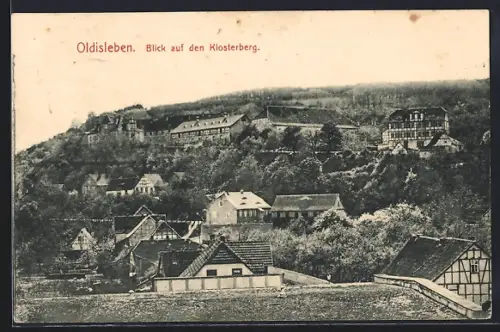AK Oldisleben, Blick auf den Klosterberg
